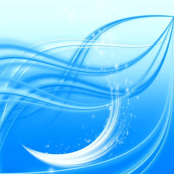 Abstract blue wave — Stock Photo, Image
