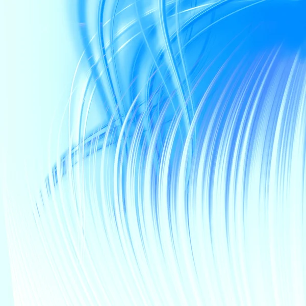 Onda azul abstrata — Fotografia de Stock