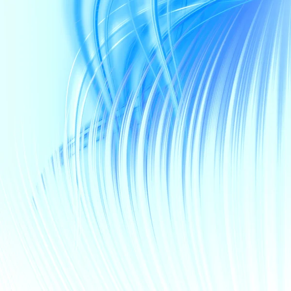 抽象的な青い波 — ストック写真