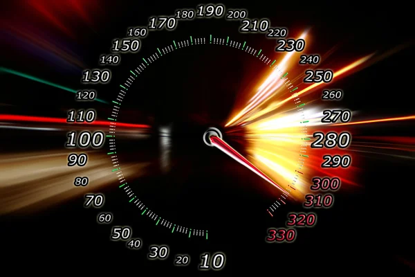 Zoom acceleration rörelse — Stockfoto