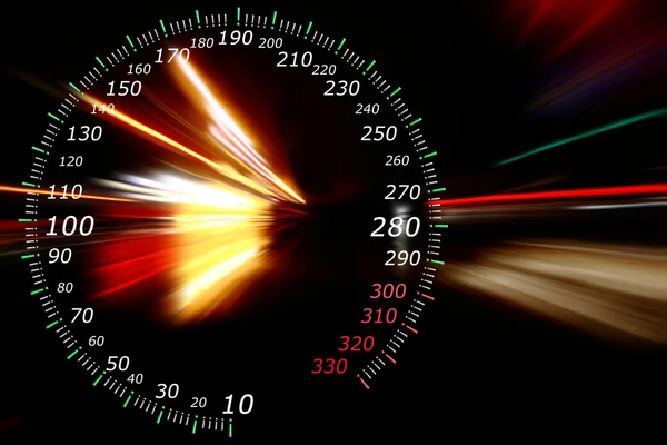 Zoom acceleration motion — Stock Photo, Image