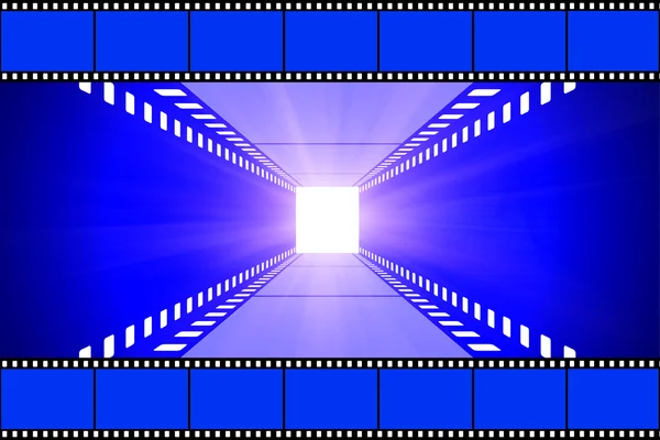 Projektor i film kinowy — Zdjęcie stockowe