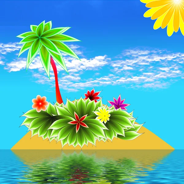 Stock image Paradise island