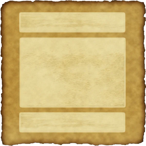 Vintage scrapbook old paper with frames — Stock Photo, Image
