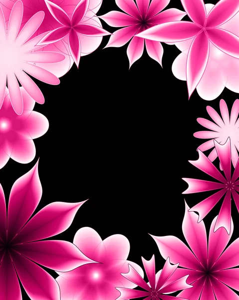 Abstrato flor gradiente — Fotografia de Stock
