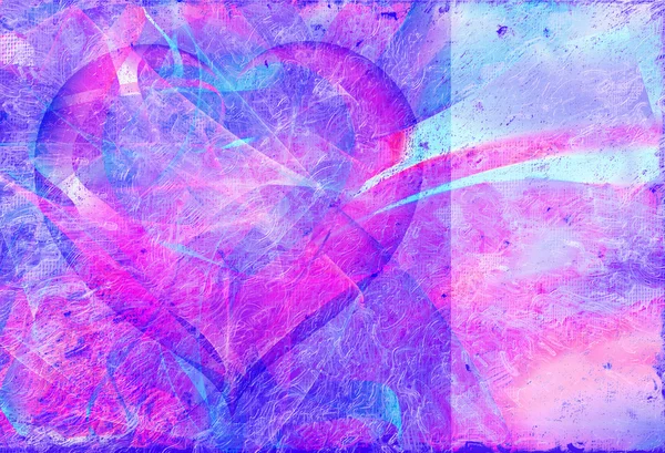 Abstract valentine template — Stock Photo, Image