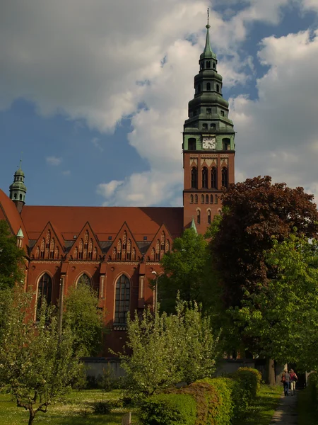 Церква Святого Варфоломія у Глівіце, Польща — стокове фото