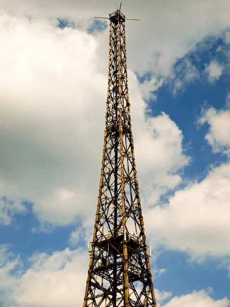 Radiostacja gliwicka (najwyższy drewniany budynek na świecie - 1 — Zdjęcie stockowe