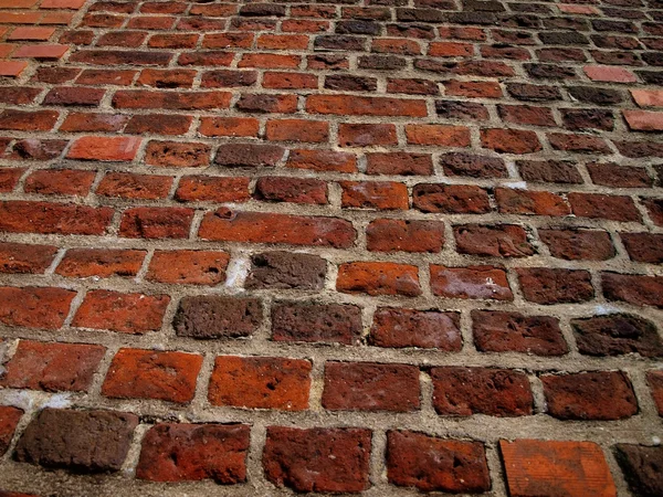 Fragment of an old brick wall — Stock Photo, Image