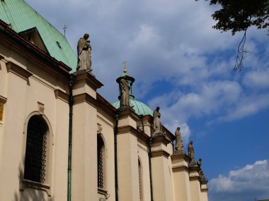 Gniezno cathedral in the former Polish capital clipart