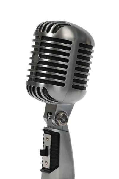 Microfone retro studio — Fotografia de Stock