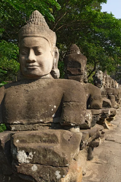 Entrada de Angkor Thom, Camboya — Foto de Stock