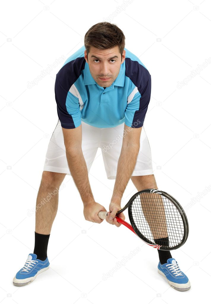 Male tennis player