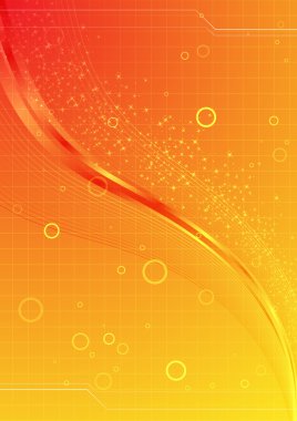 Abstract orange background clipart