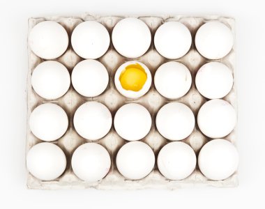 Egg carton clipart