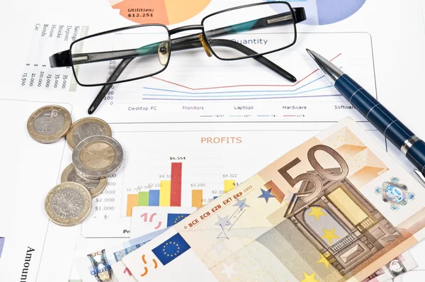 Financial paper — Stock Photo, Image