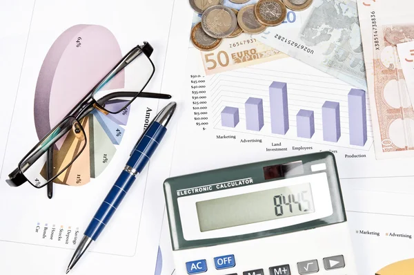 Financial paper — Stock Photo, Image