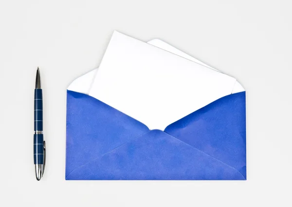 Envelope isolado — Fotografia de Stock