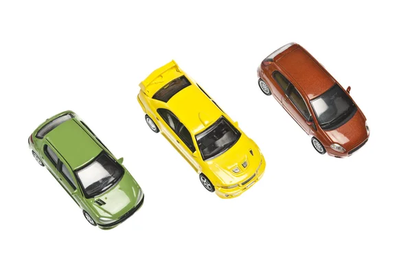 Tres coches — Foto de Stock