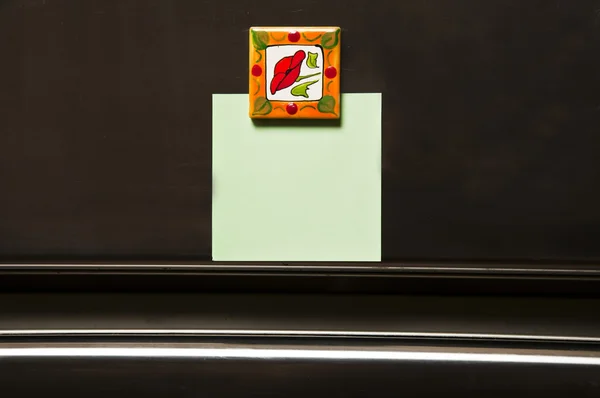 Nota del refrigerador —  Fotos de Stock