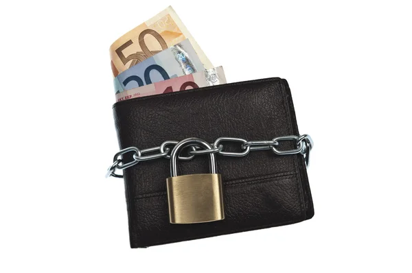 Wallet locked — Stock Photo, Image