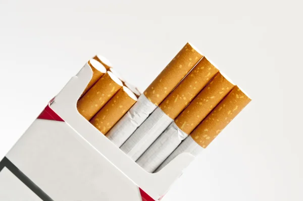 Krabičky cigaret — Stock fotografie