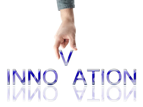 Innovation word — Stock Photo, Image