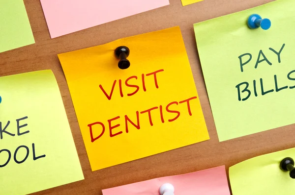 Visita dentista — Fotografia de Stock