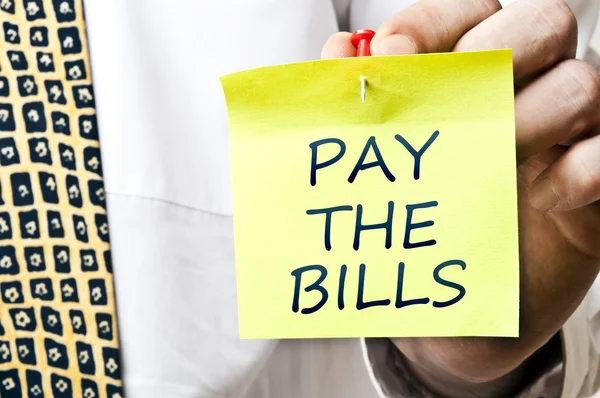 Pay the bills — Stock Photo, Image