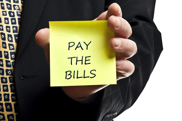 Pay the bills — Stock Photo, Image
