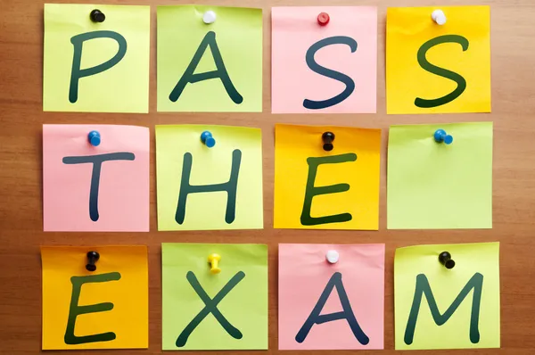 Pass the exam Royalty Free Stock Images