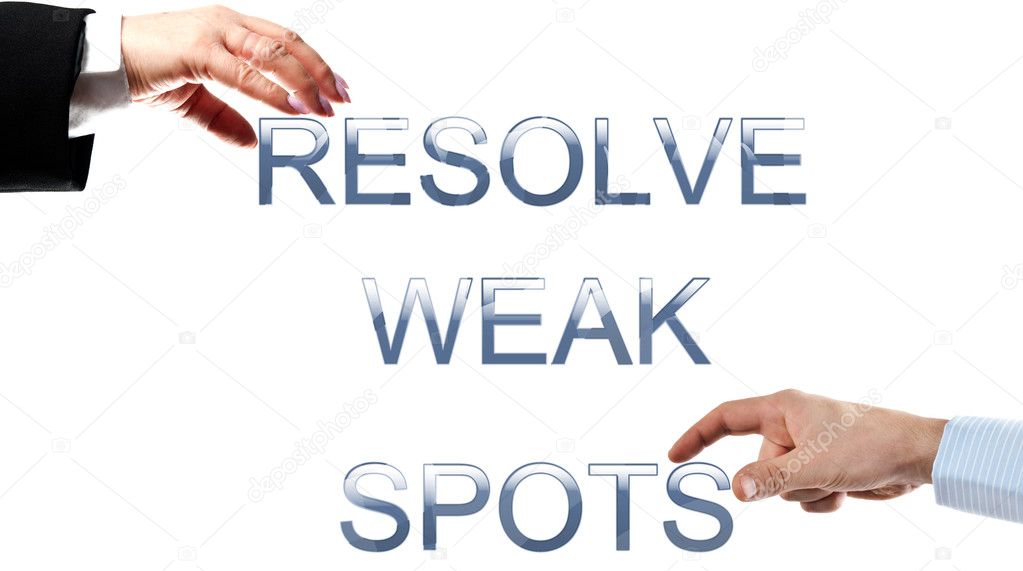 Resolve weak spots words