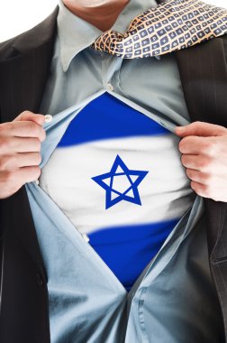 Israel flag on shirt