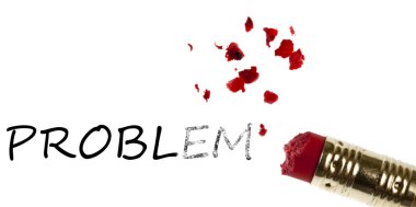 Problem word clipart