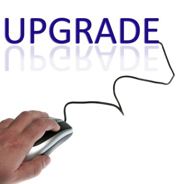 Upgrade word clipart