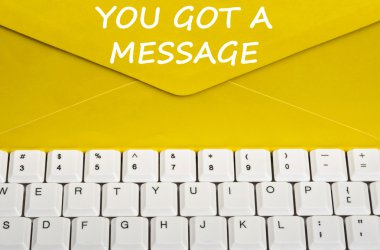 You got message clipart