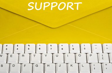 Support message clipart