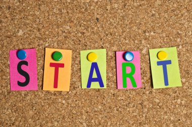 Start word clipart