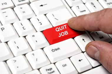 Quit job key clipart