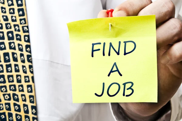 Bir iş bulmak — Stockfoto