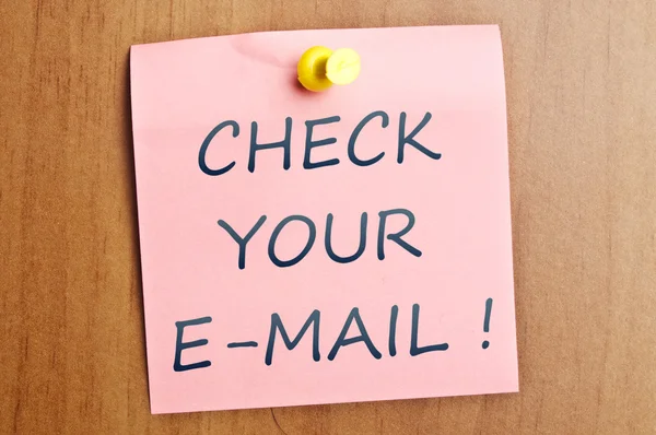 Ελέγξτε το e-mail σας — Φωτογραφία Αρχείου