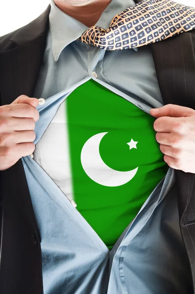 stock image Pakistan flag on shirt