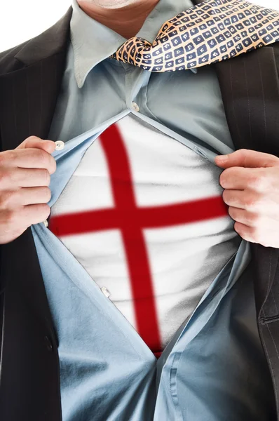 Англия отстает от рубашки — стоковое фото