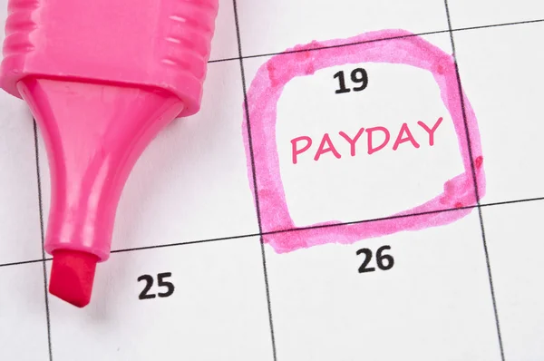 Payday σήμα — Φωτογραφία Αρχείου