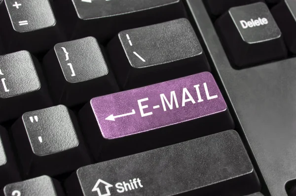 E-mail klucz — Zdjęcie stockowe