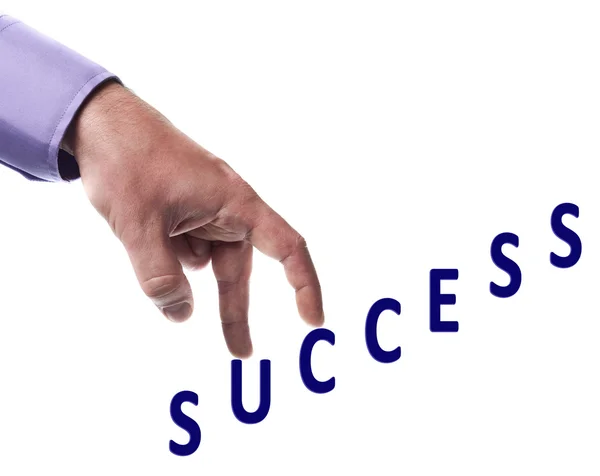 Palavra de sucesso — Fotografia de Stock