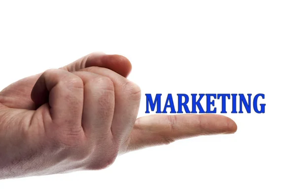 Marketing szó — Stock Fotó