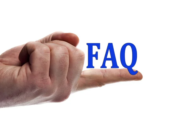 Λέξη FAQ — Φωτογραφία Αρχείου