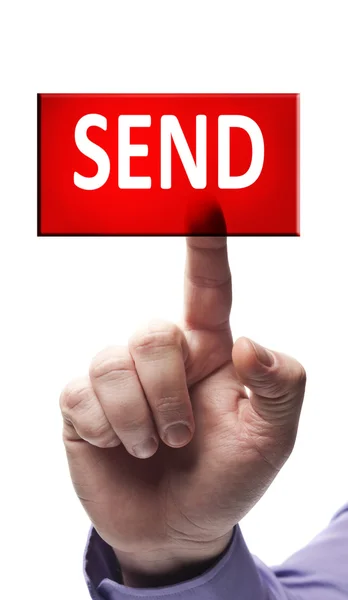 Send button — Stock Photo, Image