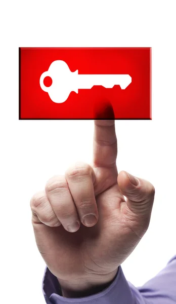 Key button — Stock Photo, Image